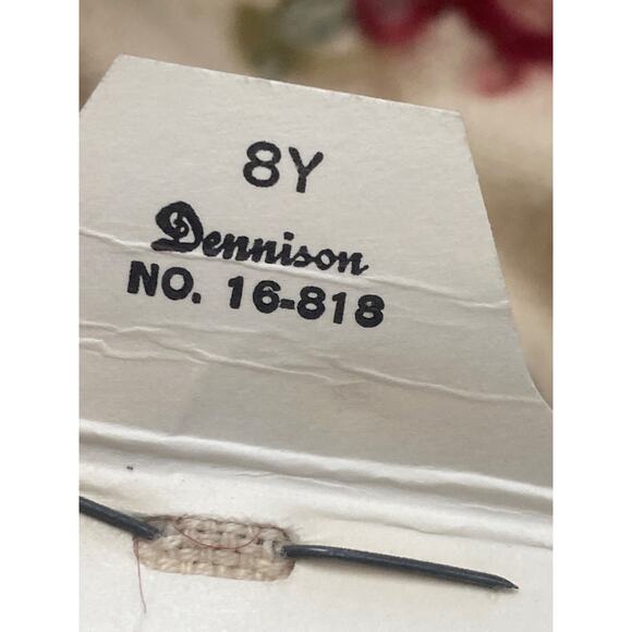 High End Vintage Upholstery Fabric Floral Motif medium weight 3 yards - Picture 5 of 5